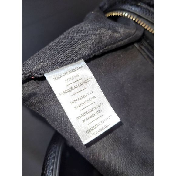 Rachel Roy Black Faux Fur Bag and Earmuffs with Removable Card Case and Strap - Picture 13 of 13